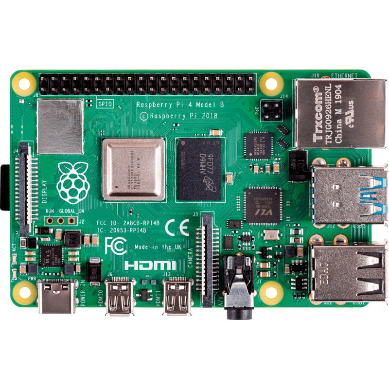 Raspberry PI 4 Model B, 2GB, IS AVAILABLE ONLY as domotic KIT1 and KIT2