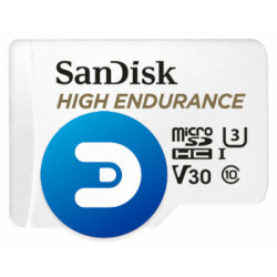 SanDisk MicroSDHC 32GB U3 V30 High Endurance Card with Raspbian and Domoticz