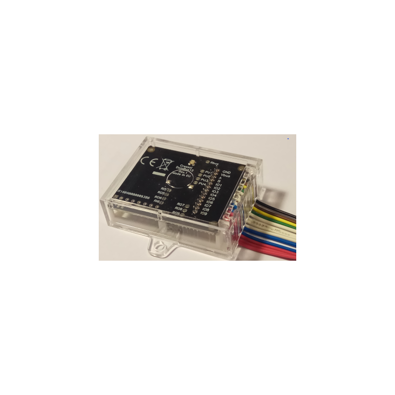 Creasol DomBus12: modulo 9 ingressi / uscite per Domoticz