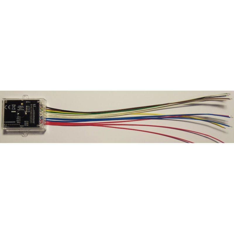 Creasol DomBus12: modulo 9 ingressi / uscite per Domoticz