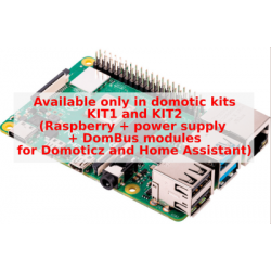 Raspberry PI 4 Model B, 2GB, IS AVAILABLE ONLY as domotic KIT1 and KIT2