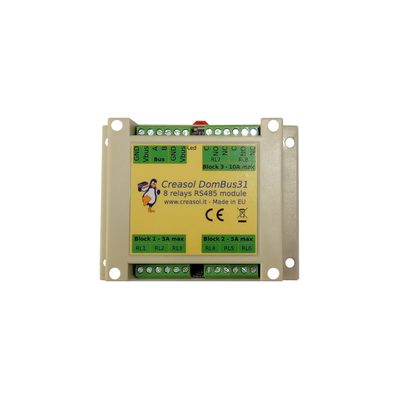 Plug&Play-Domotik-Kit, komplett mit Netzteil und E/A-Modulen