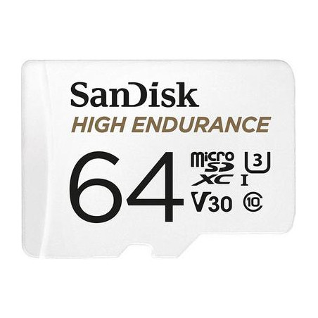 Carte SanDisk MicroSDHC 32 Go U3 V30 haute endurance