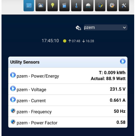 Compteur d'énergie PZEM-016 avec protocole Modbus