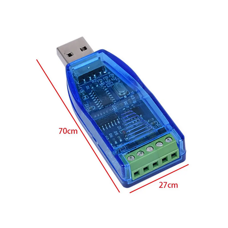 Modbus RS485 / USB adapter with +5V output