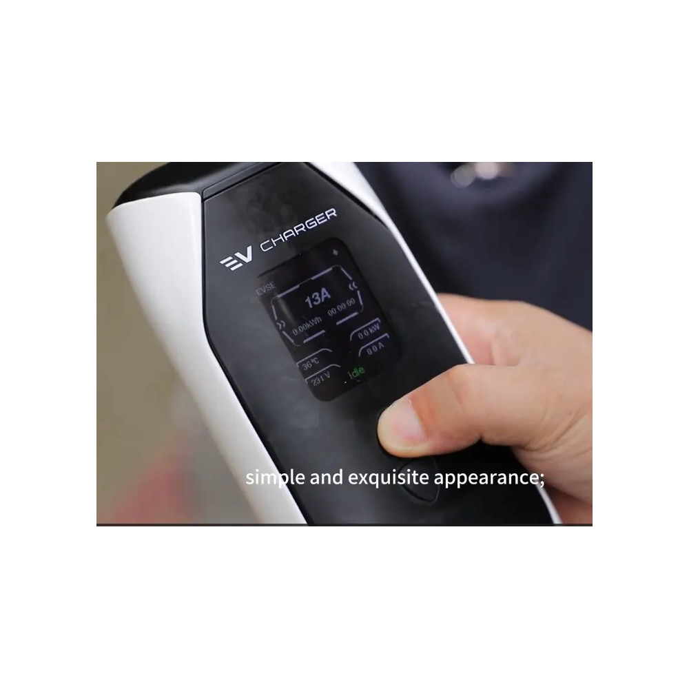 Draagbare EV-lader, 6-8-10-13-16A, met wifi + Tuya-app