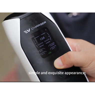 Chargeur portable pour véhicules électriques, 6-8-10-13-16 A, avec Wi-Fi et application Tuya