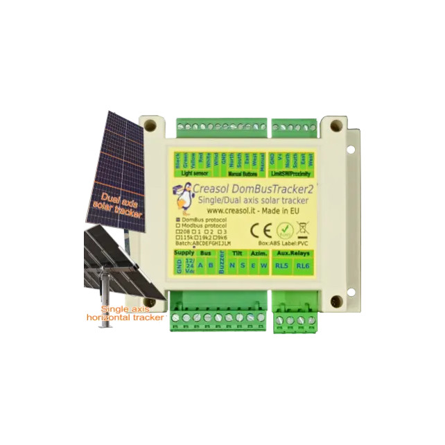 Zweiachsiger Solartracker-Controller