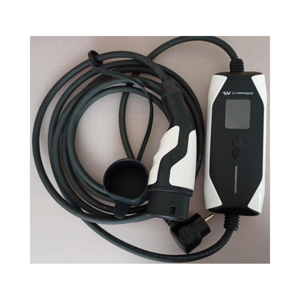 Tragbares Ladegerät für Elektrofahrzeuge, 6-8-10-13-16 A, mit WLAN + Tuya-App