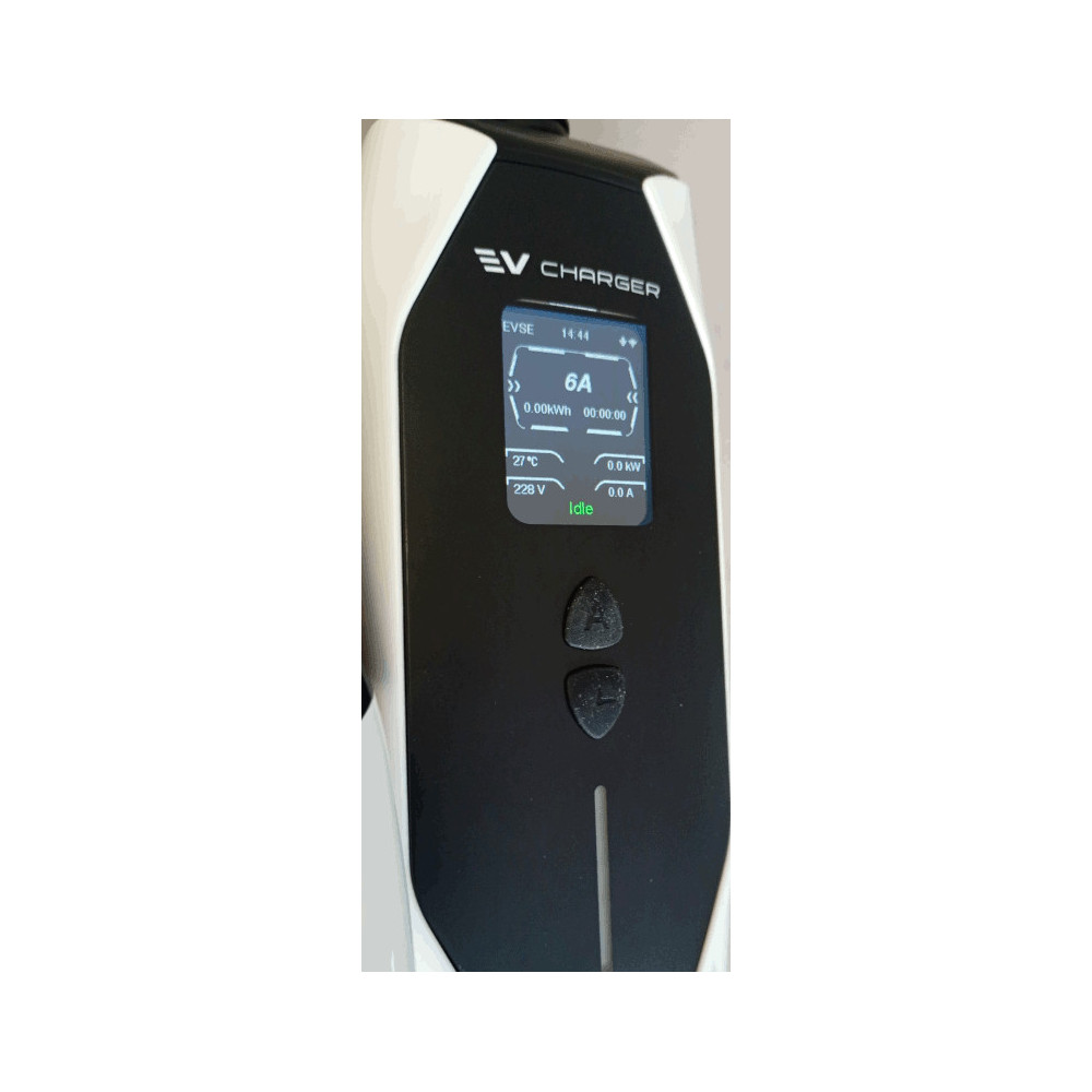 Cargador portátil para vehículos eléctricos, 6-8-10-13-16 A, con WiFi y aplicación Tuya