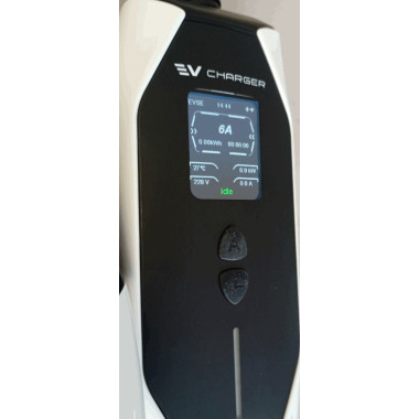 Smart EV portable charger, 6-8-10-13-16A, with WiFi + Tuya App, 5m type-2 cable + schuko