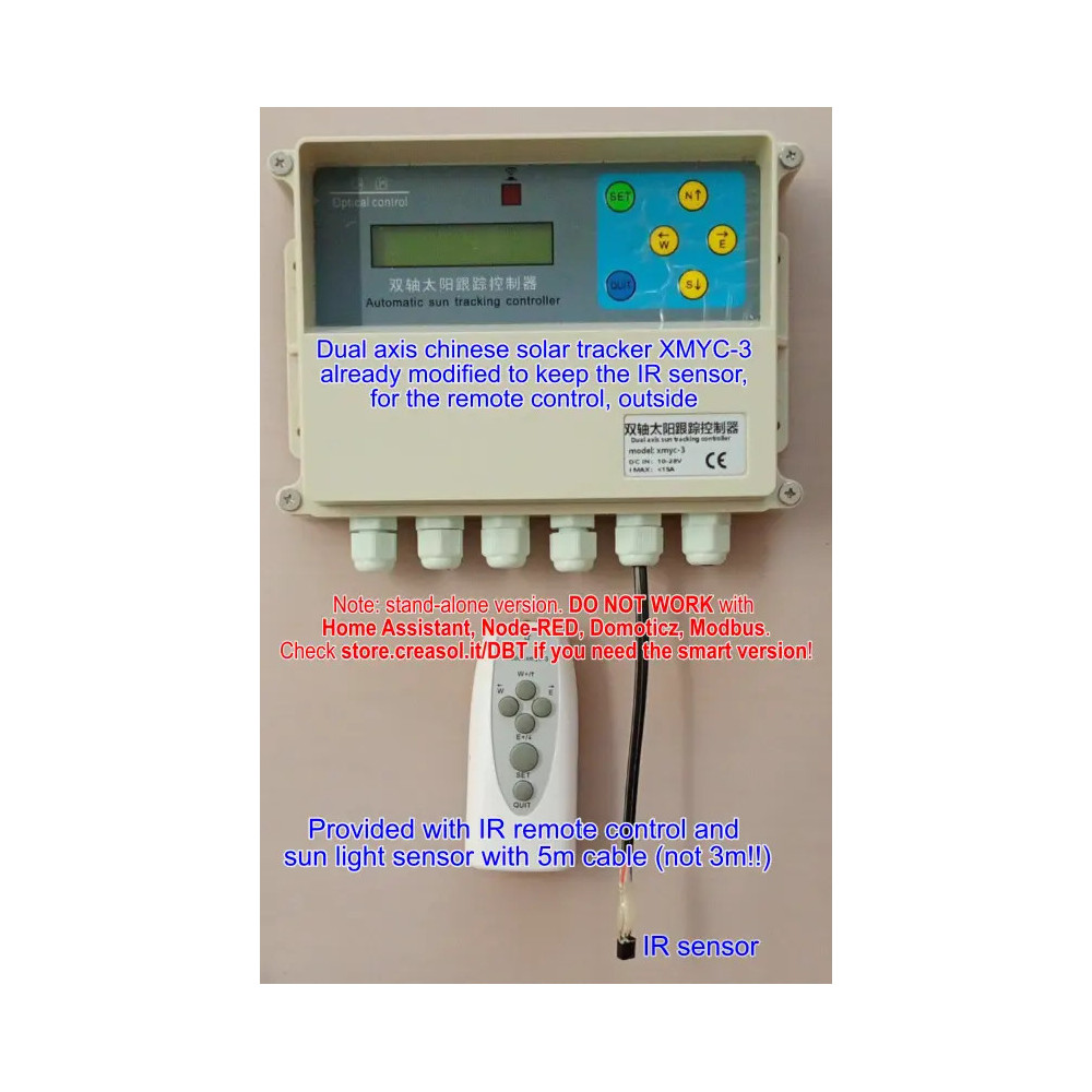 Controlador de seguimiento solar de doble eje XMYC-3 - Fabricado en China