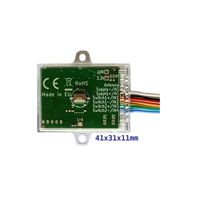 CreasolSender - Utilizza la leva degli abbaglianti per aprire il cancello e la porta del garage