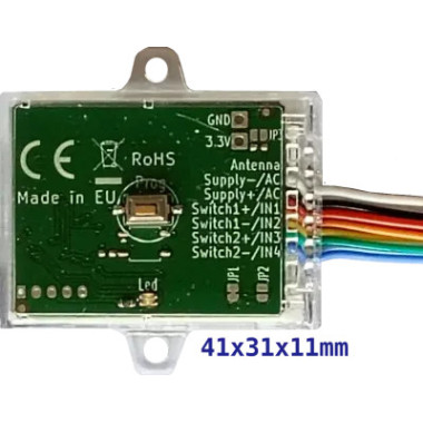 CreasolSender - Use a alavanca do farol alto para abrir o portão e a porta da garagem