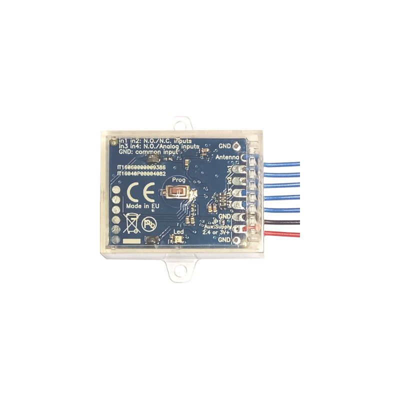 Creasol SenderBatt: duplicatore / trasmettitore di telecomando multifrequenza a 4 canali Creasol SenderBatt: duplicatore / trasmettitore di telecomando multifrequenza a 4 canali