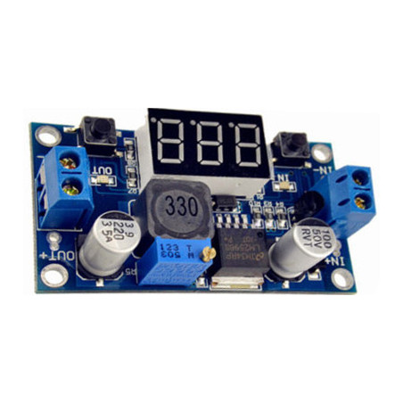 Switching voltage regulator with LM2596S